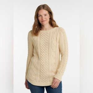 Women's Signature Cotton Fisherman Tunic Sweater S